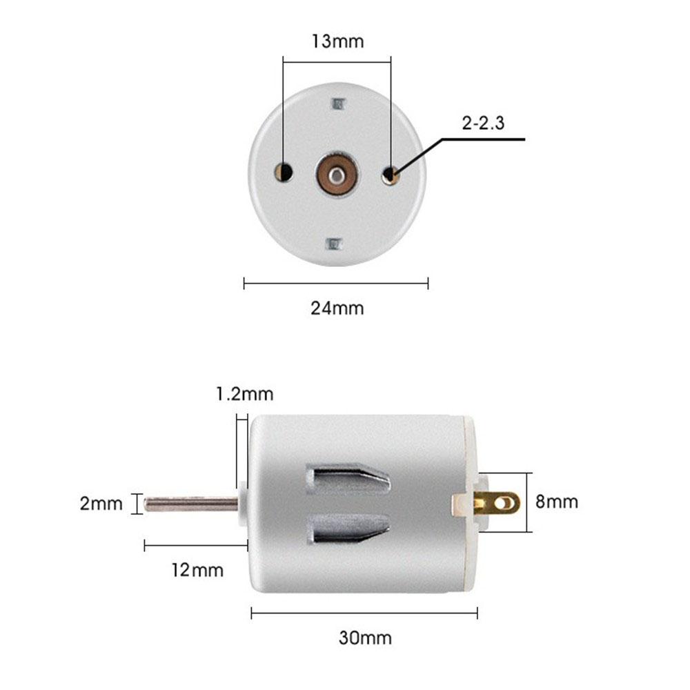 1 PCS Mini 280 DC 3-12V 5000-15000RPM DC Motor High Speed Strong Magnetic DIY Motors Electric Machinery Tool