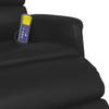 Massage Relax Chair Black 71 X 98 X 106 Cm Artificial Leather