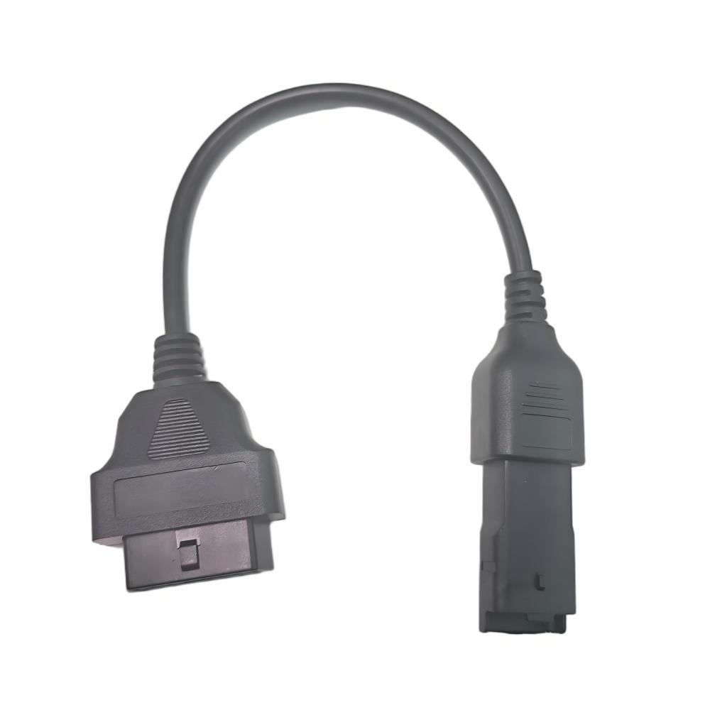 For Ducati 4 Pin OBD Motorcycle Cable 16Pin OBD2 to 4Pin Plug Diagnostic Connector Cable for Ducati Motorcycle Accessories чёрный