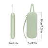 Astuccio Occhiali da Viaggio Pochette Pennelli Trucco Organizer Cosmetico Borsa Protettiva Occhiali da Sole in Silicone Accessori Occhiali Con Cordino