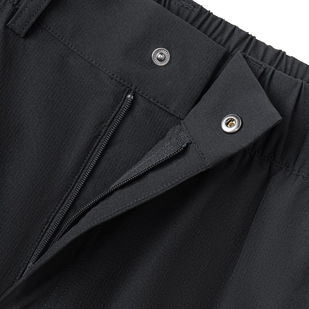 Li Ning Outdoor Series Knitted Long Pants Women Bottoms Black AYKWC06-2