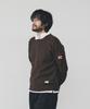 Geonjiulleunseu Cotton Raglan Pocket Sweater - Dark Brown