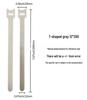 Nylon T-Type Self-Adhesive Hook and Loop Cable Ties