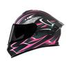 DOT 3C Certified Full Face Motorcycle Helmet Men Women All-Season Riding Safety Gear With Multiple Visor Options