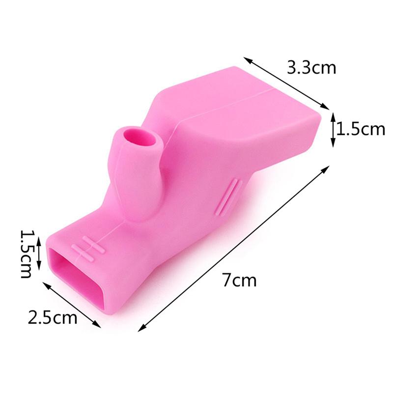 

Elastic Adjustable Faucet Extenders Silicone Material Faucet Nozzle Extender For Pink