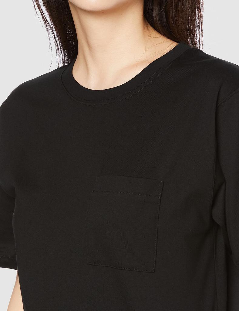 Helly Hansen Short Sleeve Dry Cotton HOE62322 Women's Tee, Black,