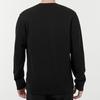Timberland Logo Embroidered Solid Color Crewneck Sweatshirt Men Sweatshirt Black A5SF8-001