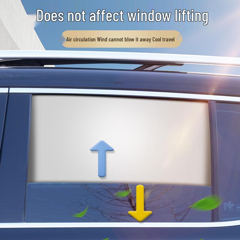 Car Magnetic Sunshade: Interior Insulation and Blackout Curtain for Windows