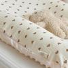 Multifunctional Babynest Lounger Infants Rest Cushion Portable Newborns Bed for Girls Boys Comfortable Travel Bed Cot