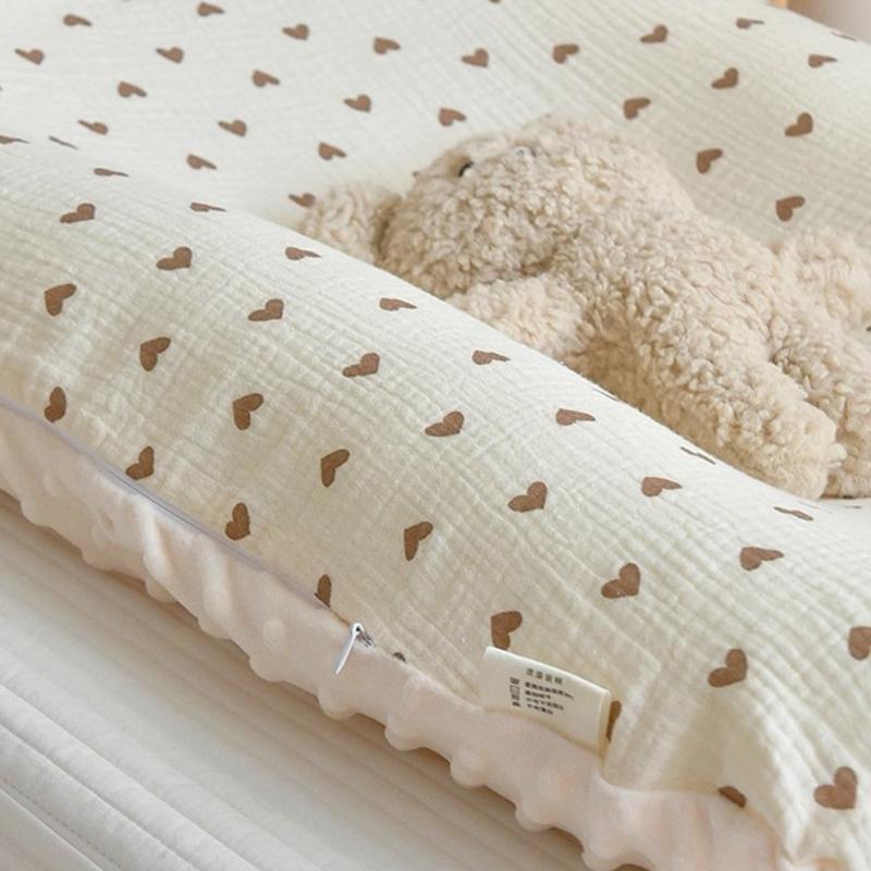Multifunctional Babynest Lounger Infants Rest Cushion Portable Newborns Bed for Girls Boys Comfortable Travel Bed Cot