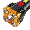 Rechargeable Torch LED Handheld Portable Searchlight Outdoor Five Core Flashlight Long Shots Lamp