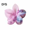 Women Hair Clip Candy-Colored Flower Styling Hair Claw Plastic Back Head Shark Hair Clip Hair Styling Tool