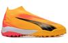 PUMA TT Turf Soccer Shoes Men's Yellow Red