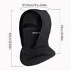 3 In 1 Winter Thermal Fleece Balaclava Ski Mask Cold Weather Neck Gaiter Hat Full Coverage Windproof Thermal Outdoor Sports