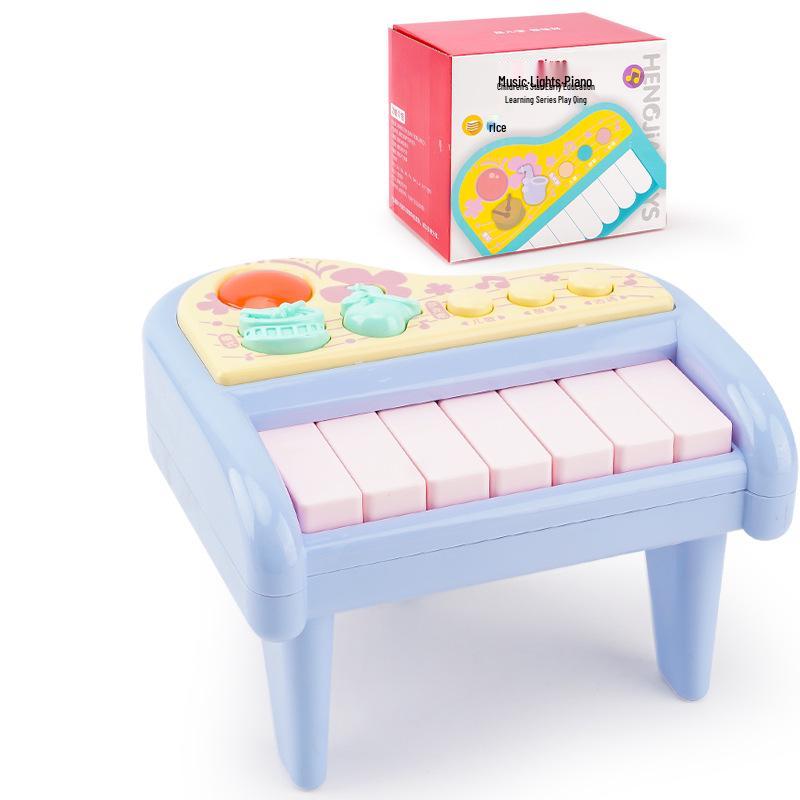 

Детская электронная клавиатура, игрушечное пианино для мальчиков и девочек, музыкальный инструмент для раннего образования детей, мультяшный дизайн, возраст 3-6 лет.