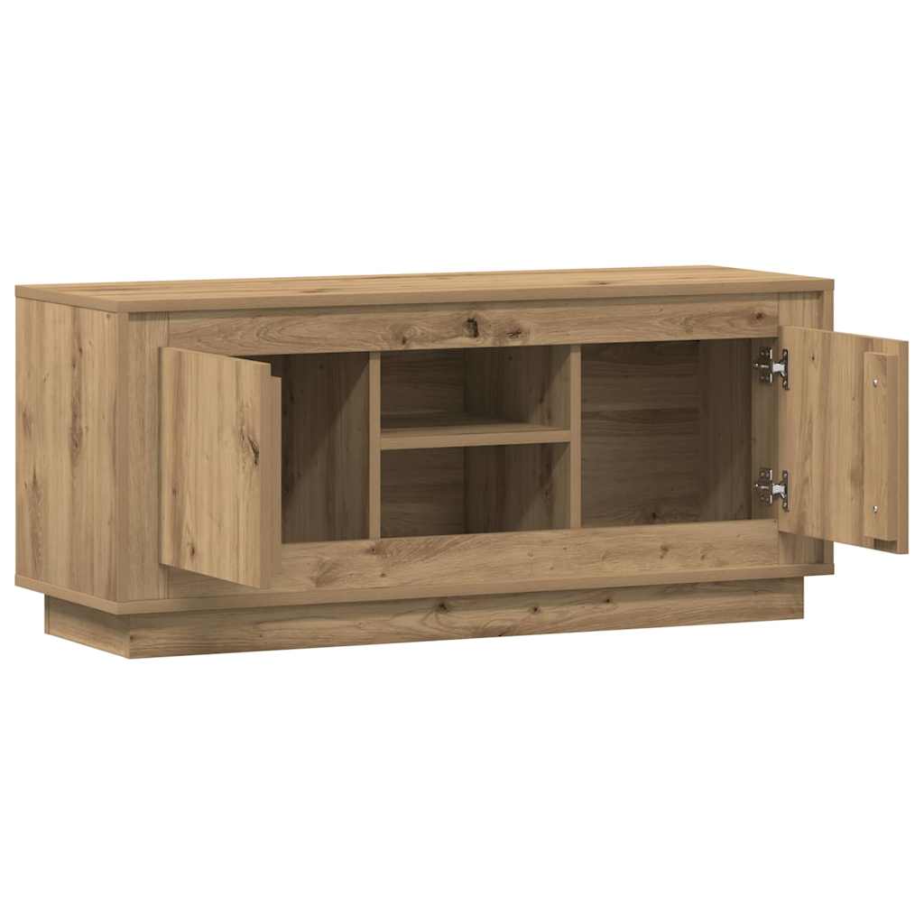 TV Cabinet 102 X 35 X 45 Cm Artisan Oak Engineered Wood