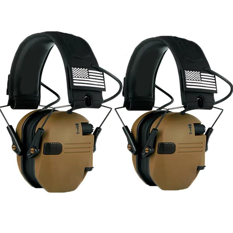 Tactical Electronic Noise Cancelling Earmuffs for Outdoor Shooting