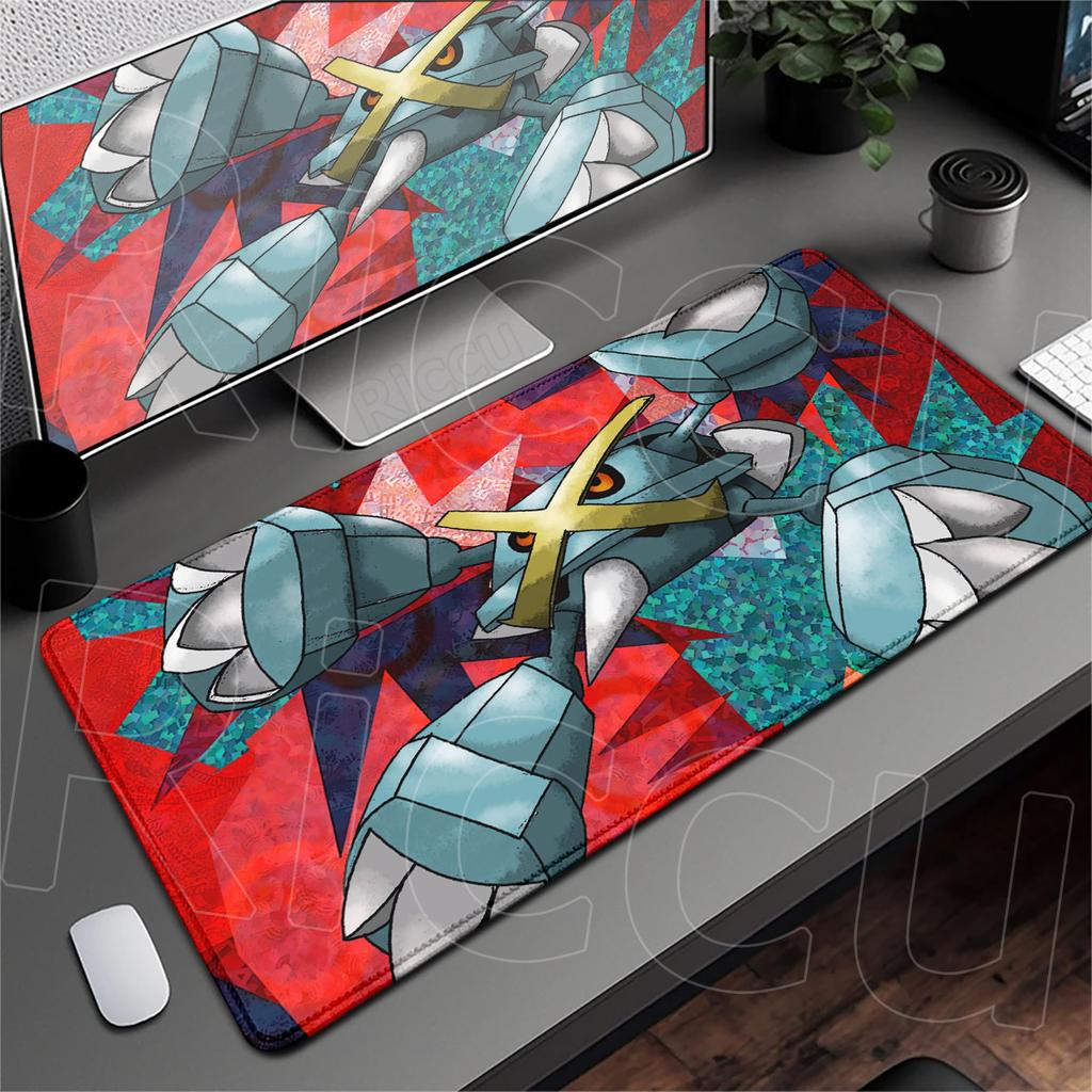 E-sport Gaming Cabinet Extended Keyboard Desktop Mat Large Hot Anime P-pokemon Metagross Rubber Mouse Pad Non-slip Laptop Carpet