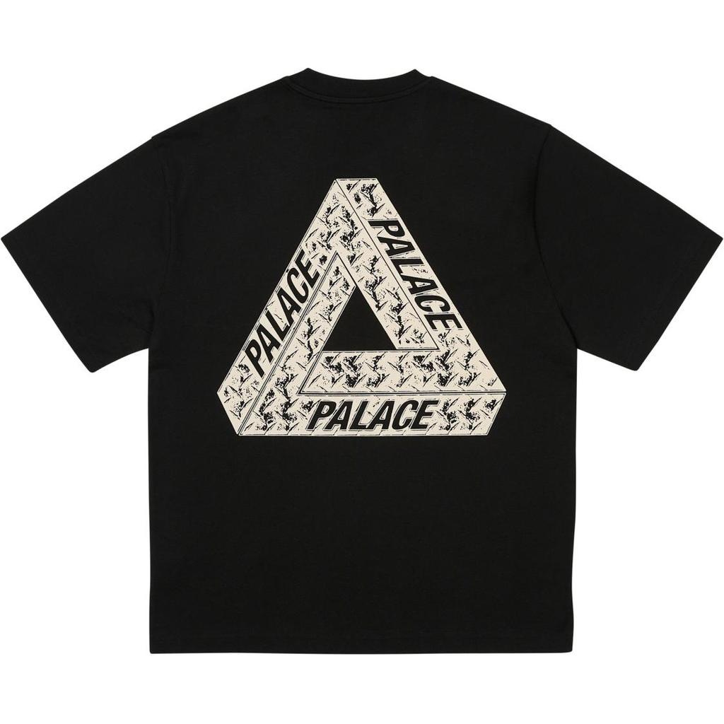 Palace Tričko s krátkým rukávem Černé Unisex Top P27TS351