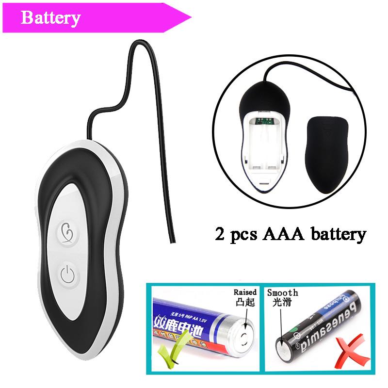 10-Speed Vibrating Anal Plug Egg -  Butt Toy for Men/Women, Adult Sex Toys,  Massager for Prostate & Gspot Stimulation