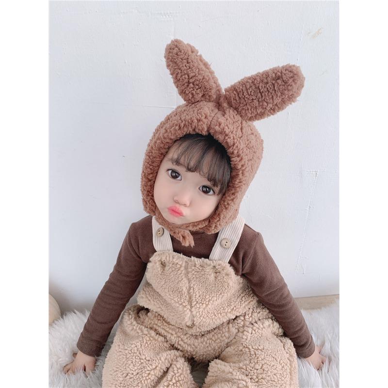 Halloween New Children's Photography Props Long and Short Ears Bunny Bear Hat Boy and Girl Baby Ear Hat