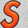Supreme S Logo Hooded Sweatshirt Heather Grey