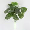 Indoor Faux Plant Leaves Bouquet High Quality Plastic And Silk Material