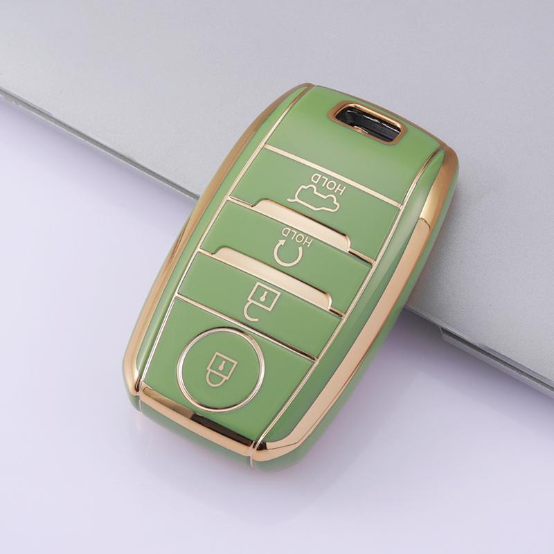 3Buttons TPU Car Key Cover Case Holder For Kia KX3 KX5 K3S RIO Ceed Cerato Auto Shell Fob For Kia Optima Sorento Niro Soul