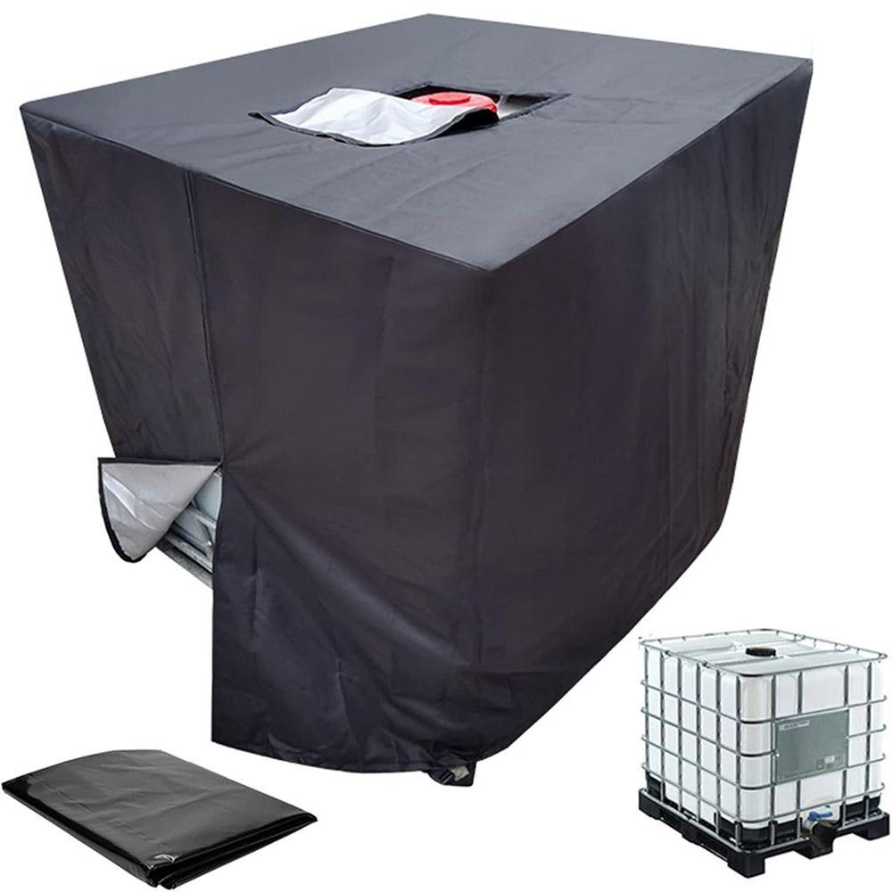 Reißfeste IBC-Tote Staubabdeckung 1000 L IBC-Container Schutz Garten Hof Regenbehälter