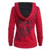 Womens Fashion Butterfl  Print  Hoodie  Sweatshirt Tops Sweatshirt