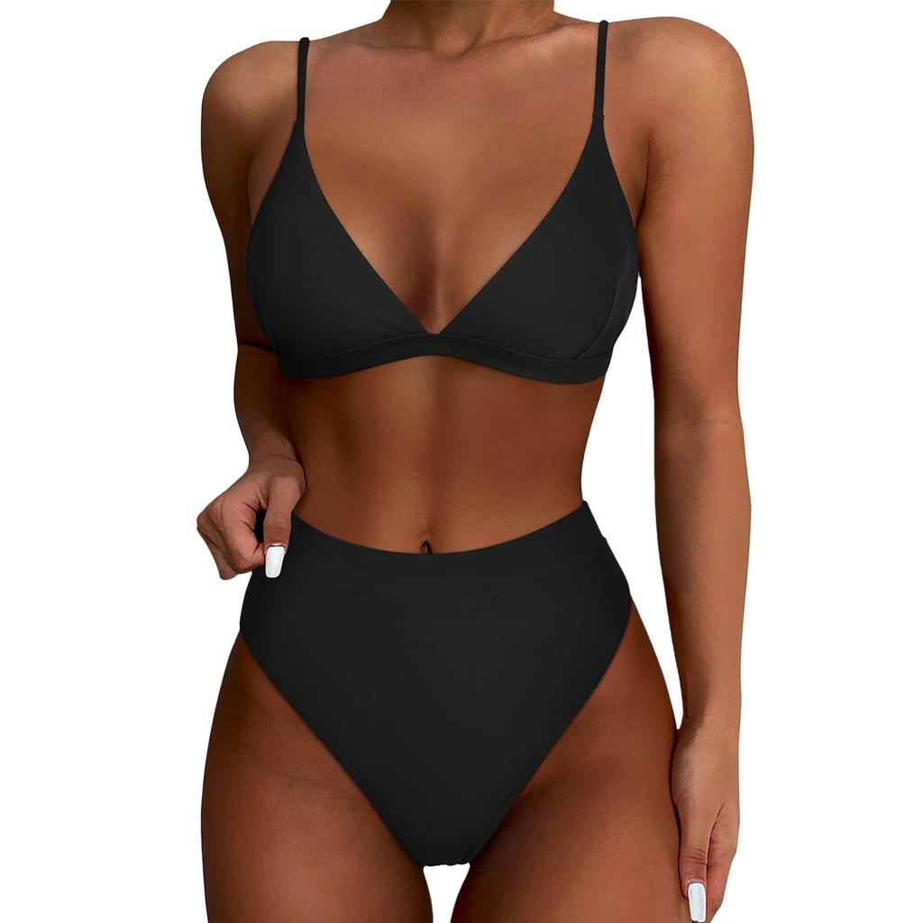 Swimsuit For Women 2025 Women High Waisted Bikini Sexy Push Up Two Piece Swimsuits Vintage Swimsuit