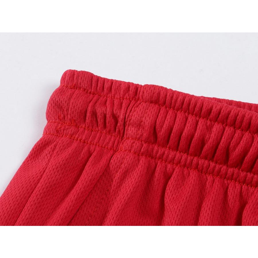 קיץ גברים שרוך אמצע מותן שרוך מהיר ייבוש מכנסיים קצרים רשת שחור לבן אדום כחול מכנסיים קצרים לחוף ים