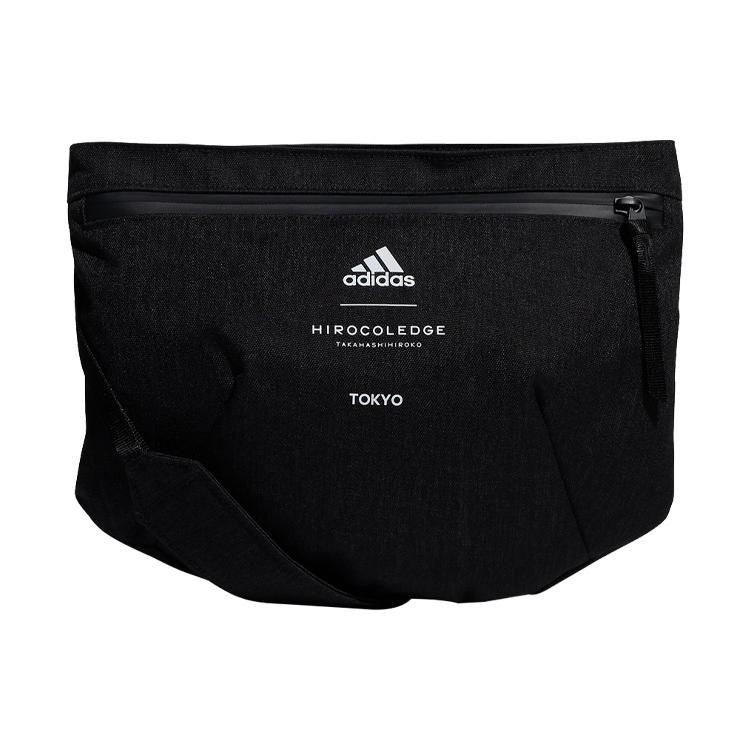 Adidas HIROKO Takahashi, Collaboration Polyester Shoulder Bag, Crossbody Bag Regular Unisex Black One Size чёрный