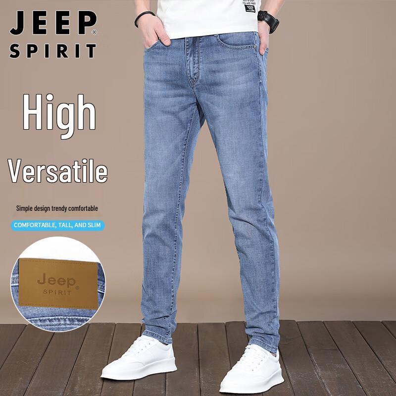

JEEP SPIRIT Мужские джинсы прямого кроя зауженного силуэта 33