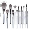 New 14 Pattern Makeup Brush Set Eye Shadow Brush Powder Brush Blush Brush Foundation Brush Beauty Makeup Artist