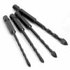 3 4 5 6 8 10 12mm Cross Hex Tile Drill Bit For Glass Concrete Ceramic Tile Hole Opener Tunsten Carbide Hard Alloy Bits Set Tools
