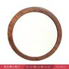 Wooden Handheld Mirror Portable Mini High-Definition Compact, Minimalist Cultural Gift for Women