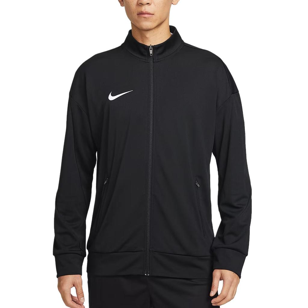 Nike Stand Collar Zipper Durable Knitted Long Sleeve Jacket Men jackets IR8421-010