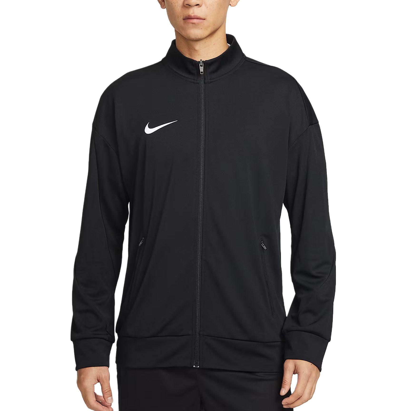 

Nike Stand Collar Zipper Durable Knitted Long Sleeve Jacket Men jackets IR8421-010 M