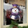 Creative Magic Snowman Christmas Atmosphere Home Glass Window Stickers