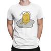 Gudetama AUDHD T-Shirt Herren Baumwolle Oberteil Tee Neuheit Rundhals Kurzarm