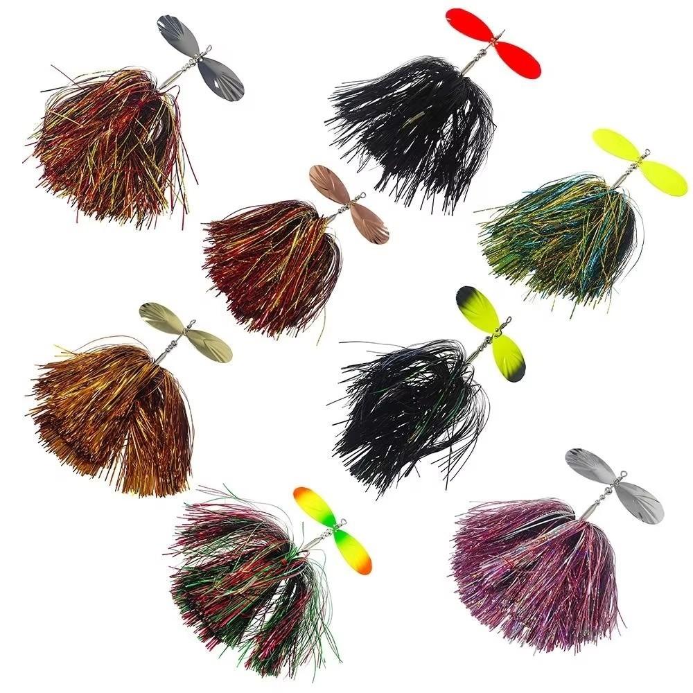 45g Bucktail Spinner Bait Bucktail Design Musky Spinner Bait Fishing Spinner Bait Fishing Lures