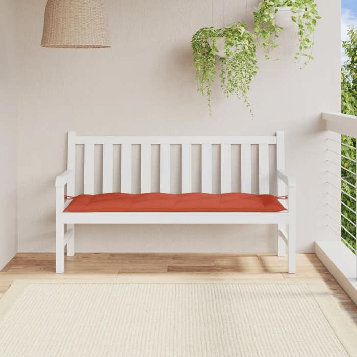 VidaXL Garden Bench Cushion Mixed Red 150x50x7 Cm Fabric, Cushion, Bench Cushion, Garden Cushion, Cushion 4002559