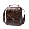Steampunk Retro Stil Damen Einzel-Schulter Umhängetasche Handheld