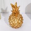 One Large Golden Pineapple Resin Decorative Ornament