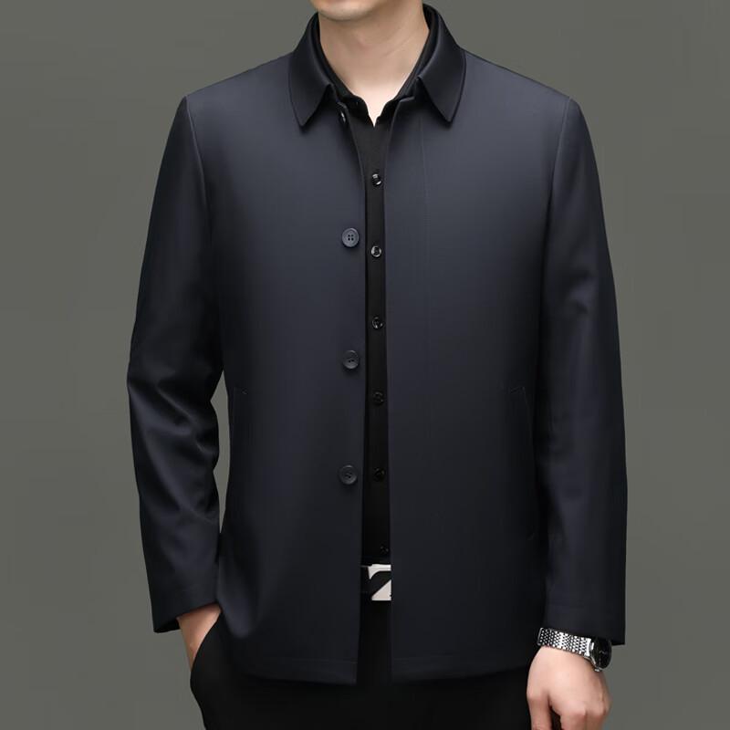 Firstview Men's Casual Lapel Long Sleeve Jacket FV25D1664