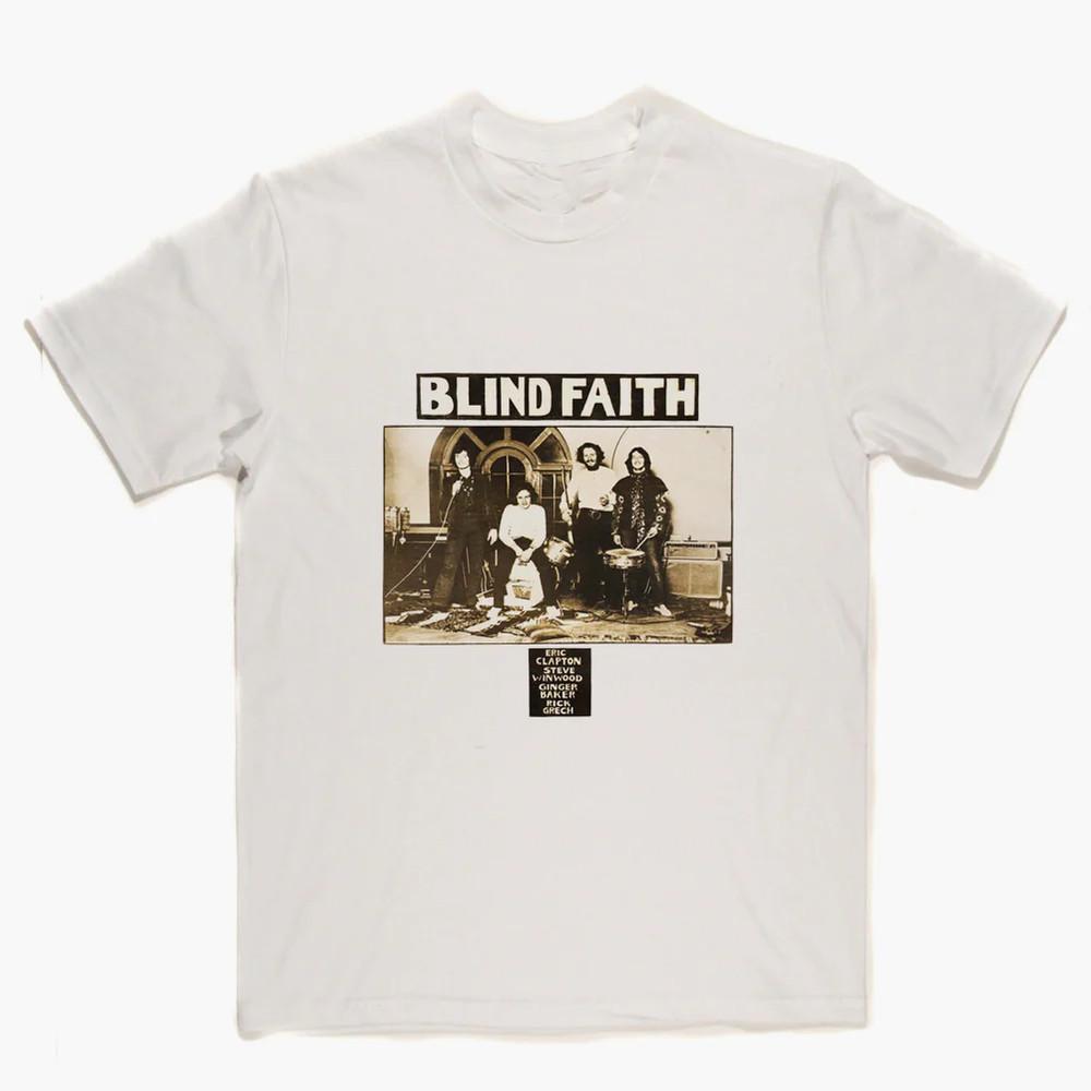 

NEW Blind Faith BAND Album For Fans Cotton White S-5XL T Shirt UR553 Unisex T-Shirt L
