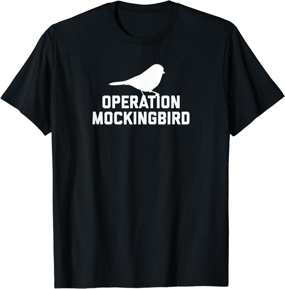 

NEW LIMITED Operation Mockingbird Conspiracy T-Shirt Tops Tee M