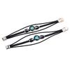 Vintage 12 Constellation Starry Leather Bracelet Multilayer Wrap Leather Bangle Birthday Gift