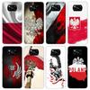 Poland Flag Phone Case For Xiaomi Poco X5 X6 X7 Pro F7 Ultra M7 Redmi 15C 15 13C 13 12C 12 10 10C 10A 9 9C 9T 9A Cover Poco X3 X